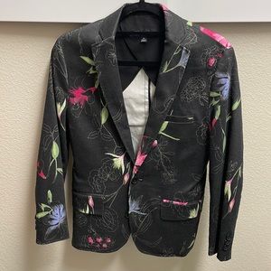 INC International Concepts Men's Floral Blazer XS worn once